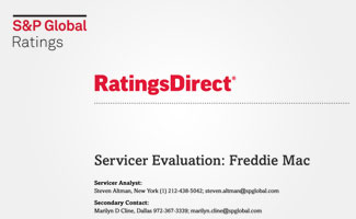 S&P Servicer Ratings