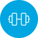 dumbbell icon