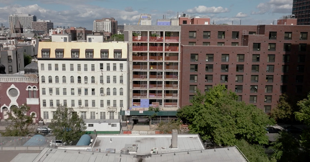 Picture of houses in Harlem