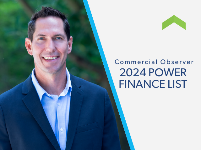 Kevin Palmer on the Commercial Observer 2024 Power Finance List