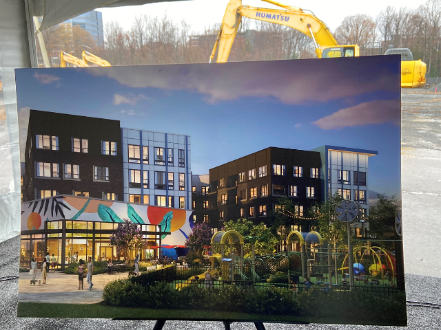 Residences at Government Center rendering