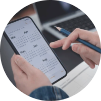 Review documents on the phone