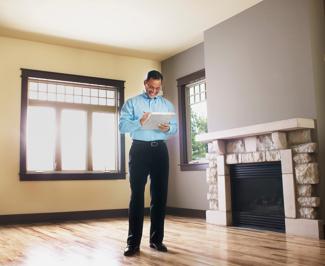 Man property inspection