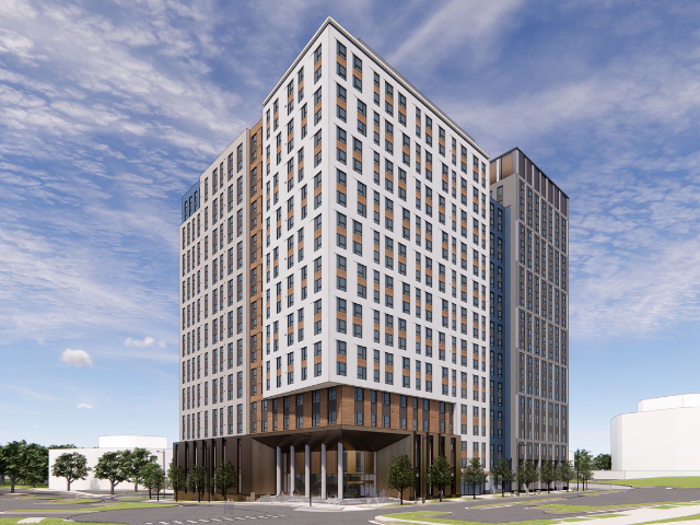 Rendering of Exchange at Spring Hill development