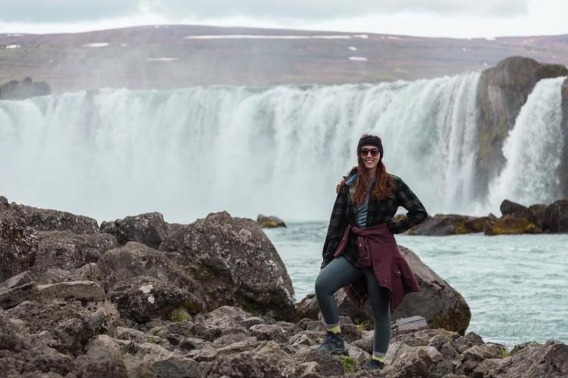 Amanda Patella in Iceland