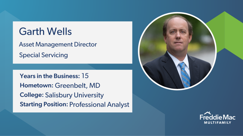 Garth Wells Freddie Mac Multifamily Asset Management All Star