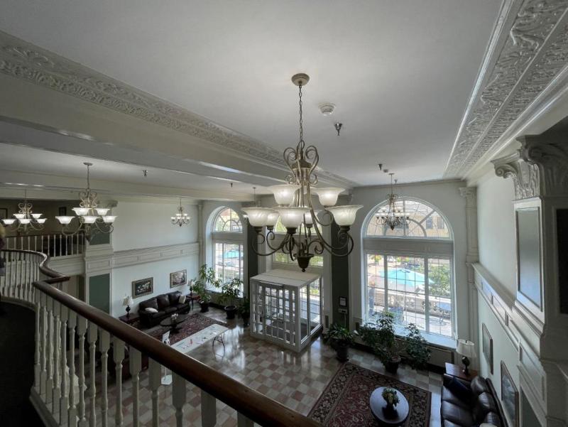 Lobby entrance of Battery Park Seniors Apartment