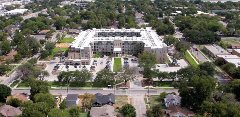 Ariel footage of The Oaks property