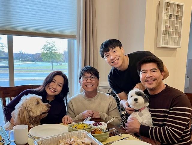 Mary Arabit and her family